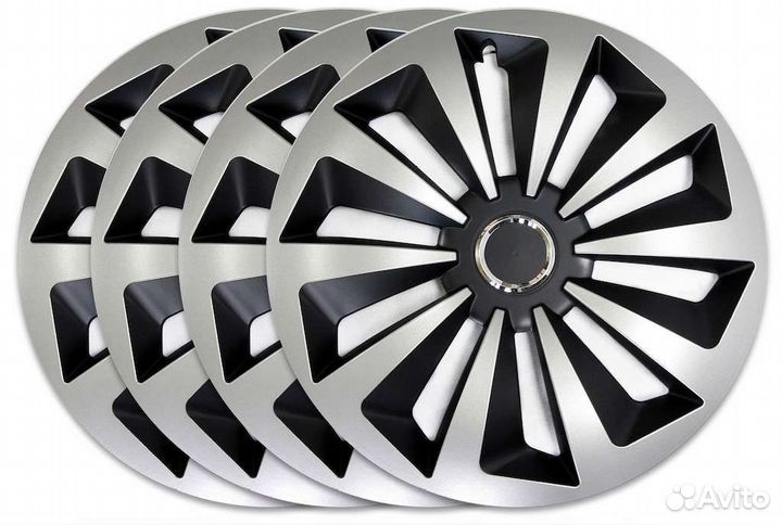 Колпаки колёсные R17 Fox Ring Mix 4 шт