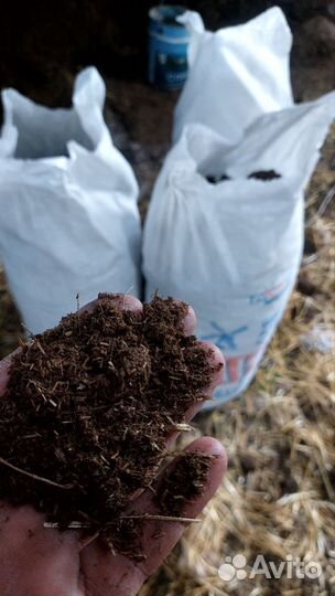 Удобрение перегной лошадиные навоз