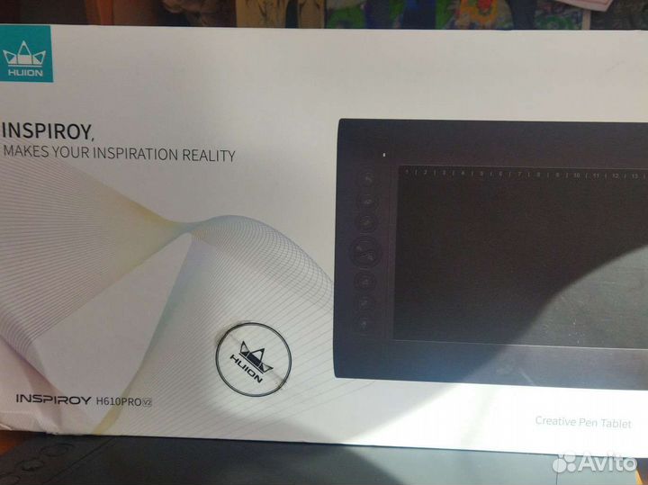 Графический планшет huion h610PRO V2