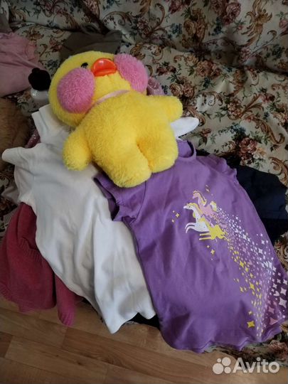 Пакет детских вещей на девочку 128-134