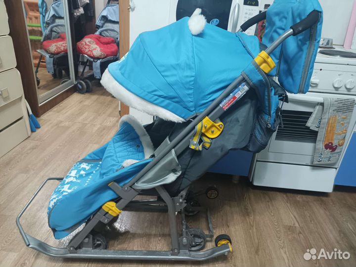 Санки на колëсах