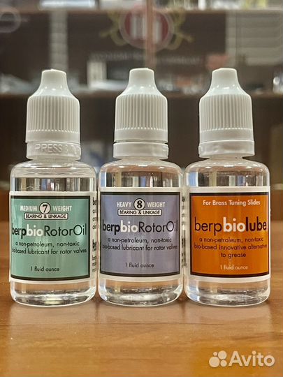 Масла для медных духовых инструментов BerpBioOil