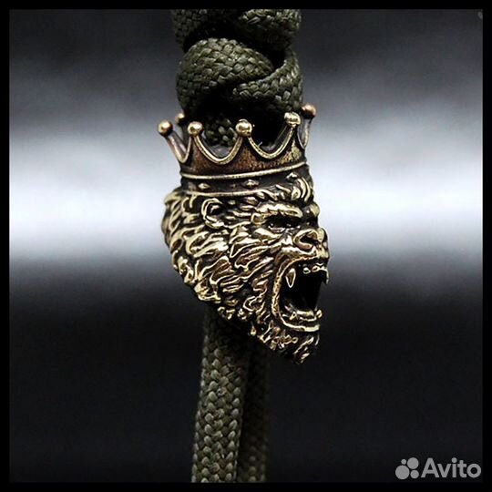 Бусина для паракорда Кинг Конг, бусина для ножа