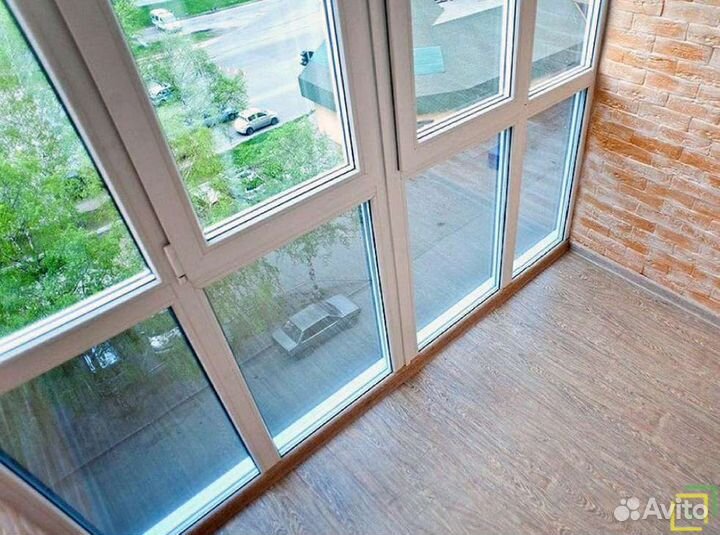 Остекление балконов, замена пластиковых окон