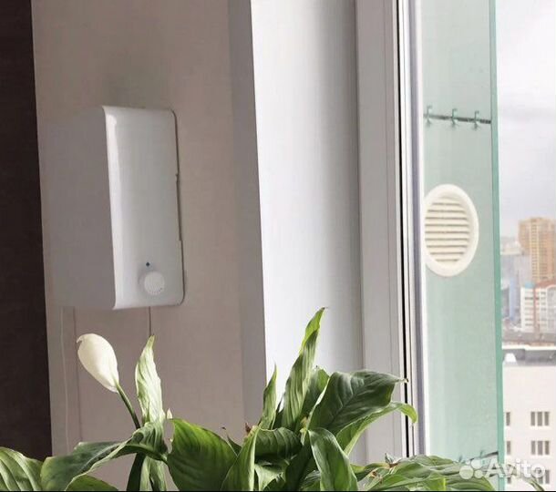 Монтаж рекуператора, установка бризера