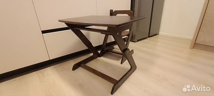 Растущая парта и стул бу