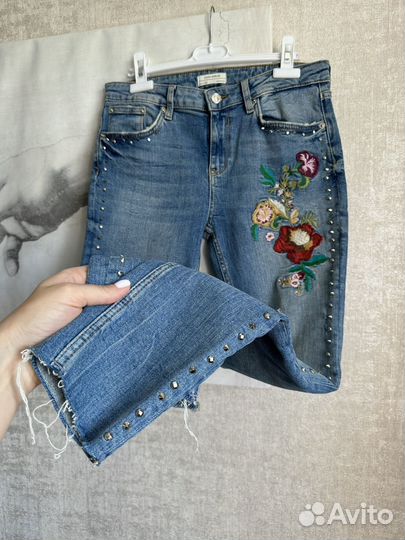 Джинсы zara 34