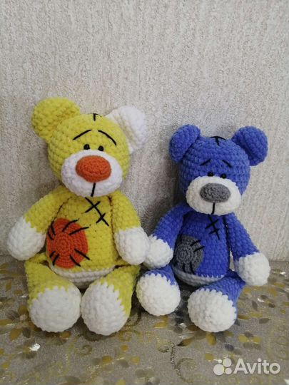 Вязаные игрушки ручной работы