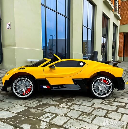 Детский электромобиль bugatti