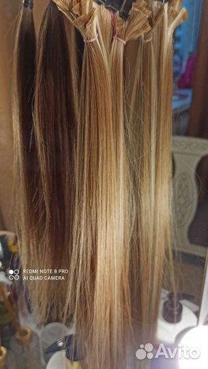 Наращивание волос модель