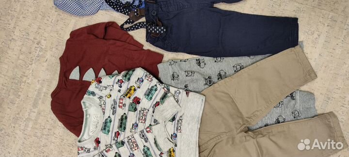 Вещи пакетом на мальчика 80 86 92