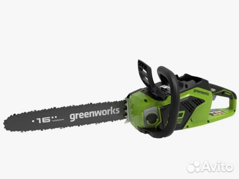 Аккумуляторная цепная пила Greenworks GD40CS18