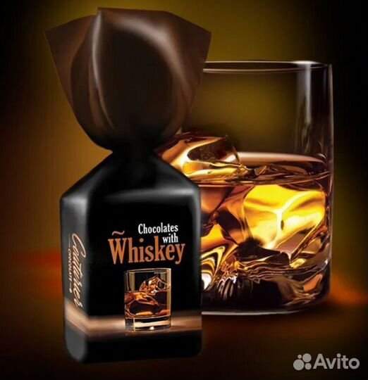 Ликерные конфеты 4 вкуса, 105гр