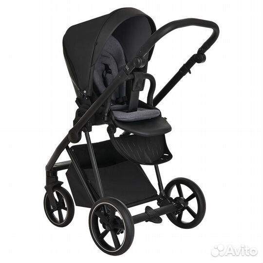 Roan 2в1 Sol Кожа, Black /Black/руч.Черный