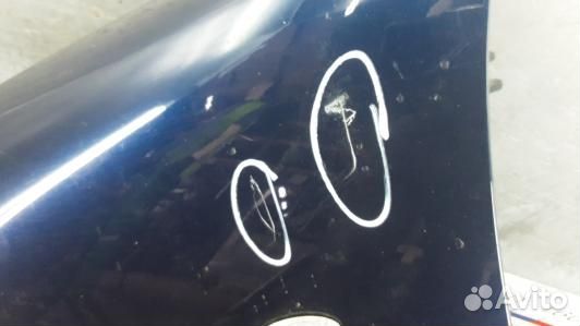 Крыло переднее левое citroen C3 1 (3BL07D901)