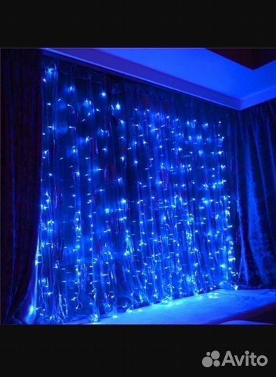 Гирлянда штора