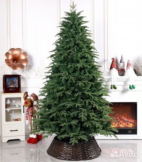 Рождественская ёлка литая + пвх