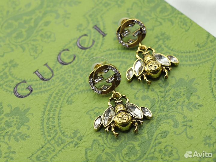 Серьги Gucci