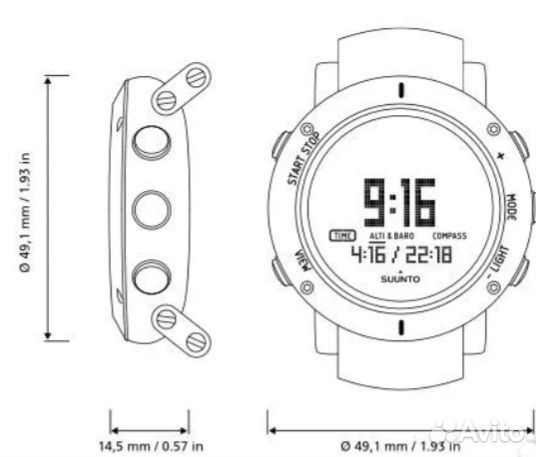 Часы Suunto Core Lime Crush