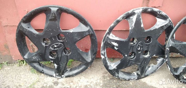 Колпаки 3шт R15 hyundai