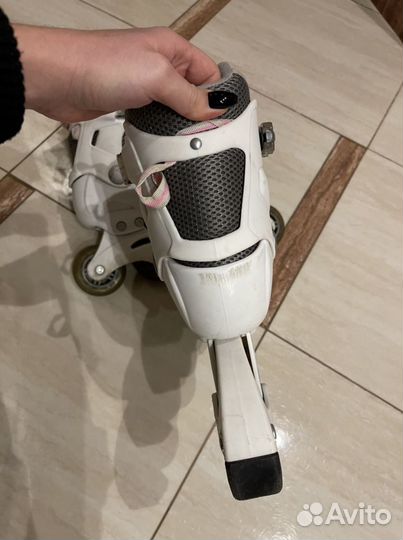 Ролики раздвижные 34-37 larsen