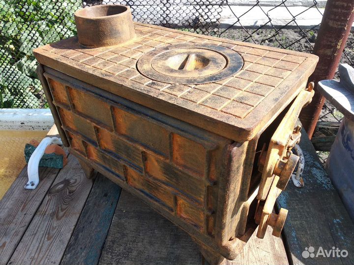 Печь чугунная, разборная, новая СССР