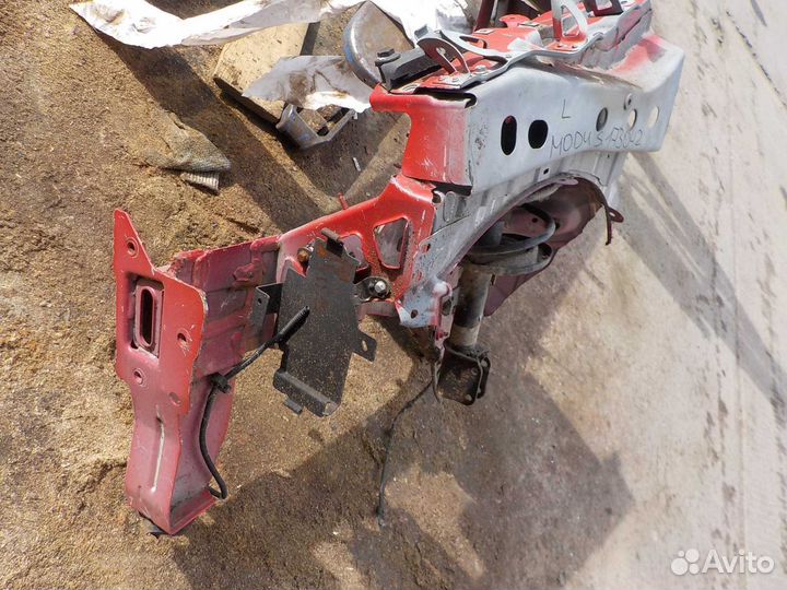 Лонжерон renault modus передний левый