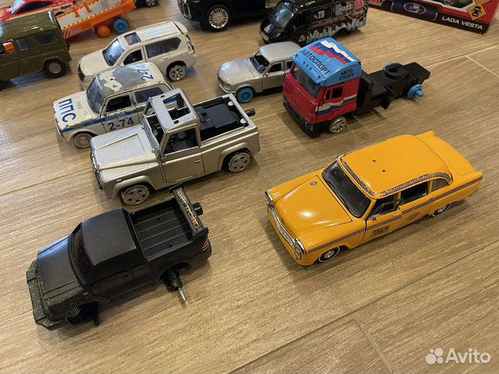 Машинки (модели для восстановления 1:43-1:24)