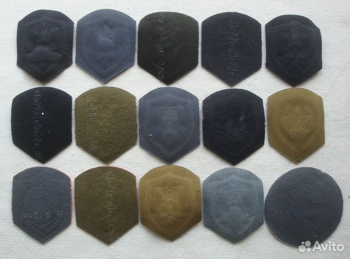 Шевроны различных войск, вс СССР