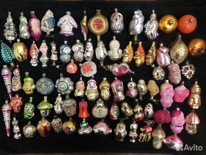 Елочные игрушки СССР.Большой выбор