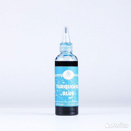 100 мл. Краситель для ткани Бирюзово-голубой
