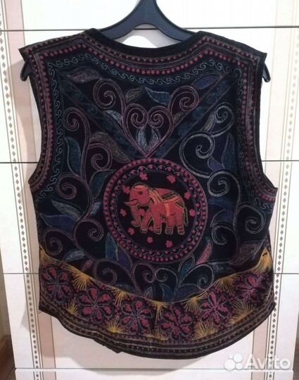 Винтажная безрукавка