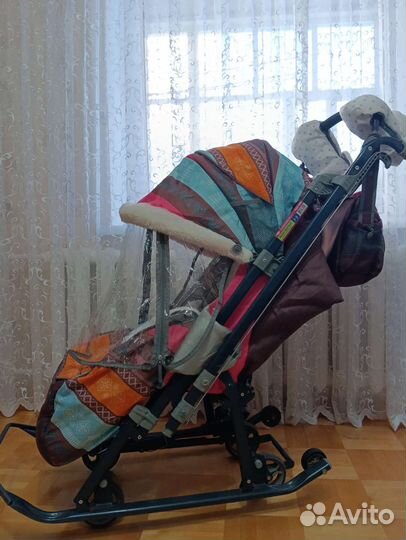 Санки коляска ника 7 3