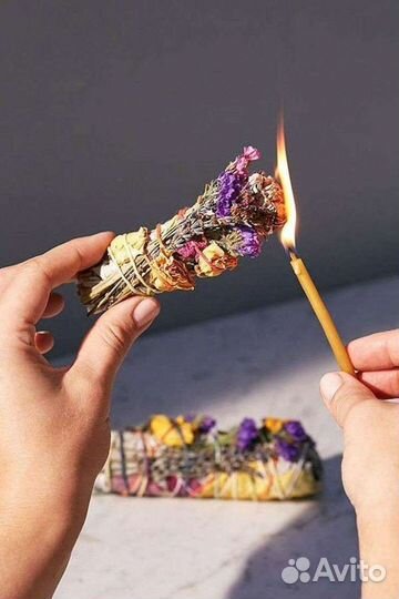 Скрутки благовония из трав