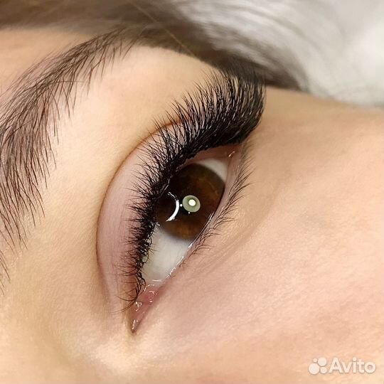 Наращивание ресниц, ламинирование, брови