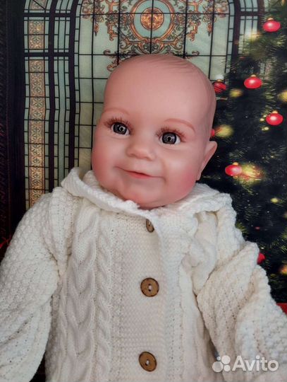 Кукла реборн Юленька, 60-65 см