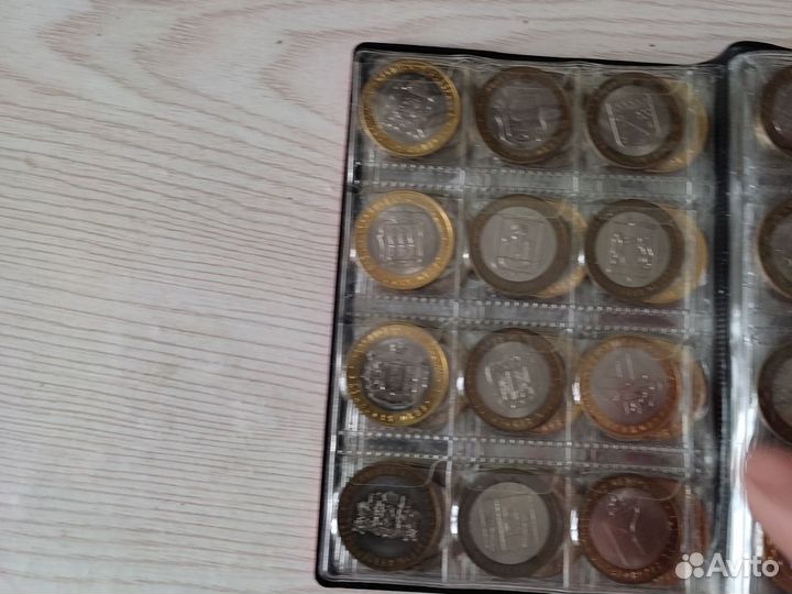 Коллекция 10 рублевых монет