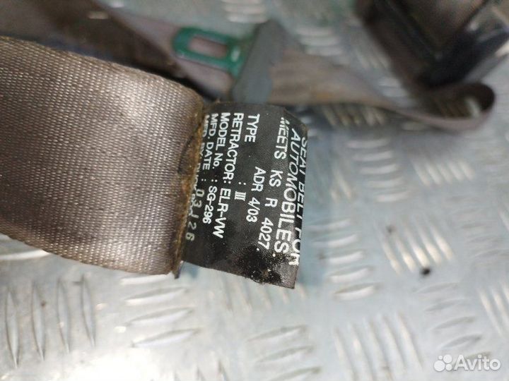 Ремень безопасности задний Kia Rio 1 седан 1.5