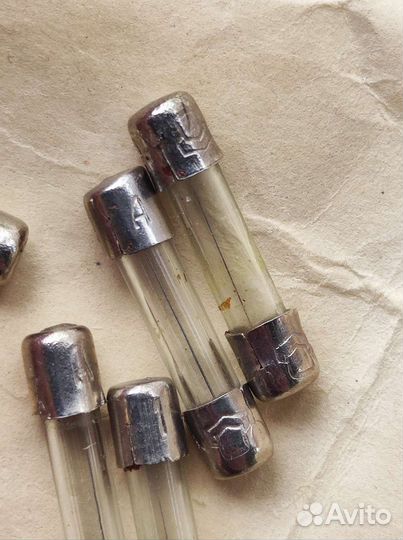 Предохранители СССР стеклянные