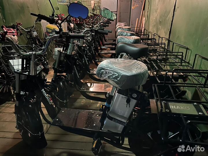 Аренда Электробайков для курьеров Minako Monster