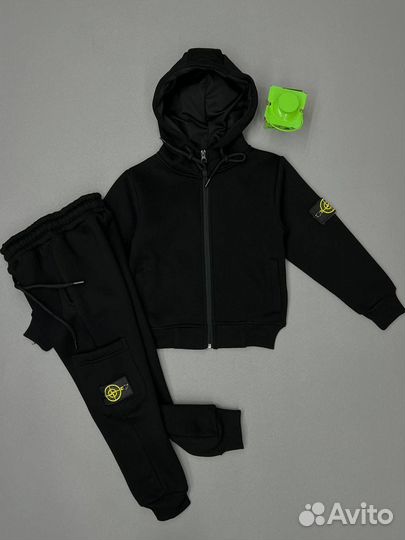 Детский костюм Stone Island на флисе 92-122 р
