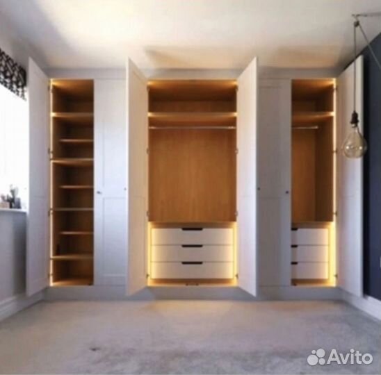 Шкаф на заказ с 3D проектом