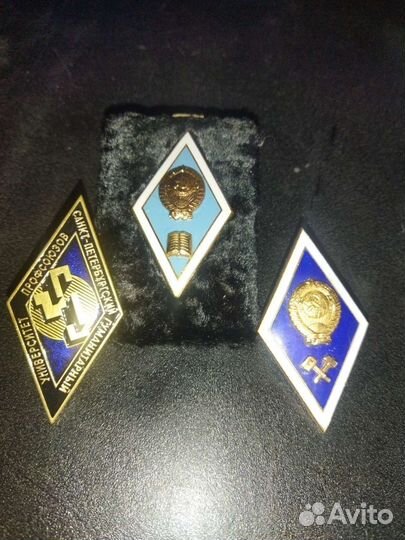 Ромбы об окончании различных вузов