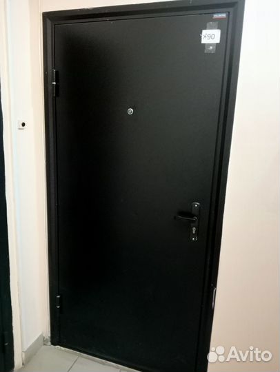 Дверь входная металлическая левая бу