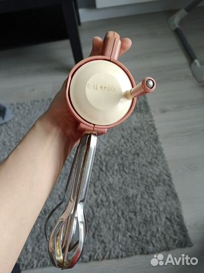 Механический миксер блендер советский