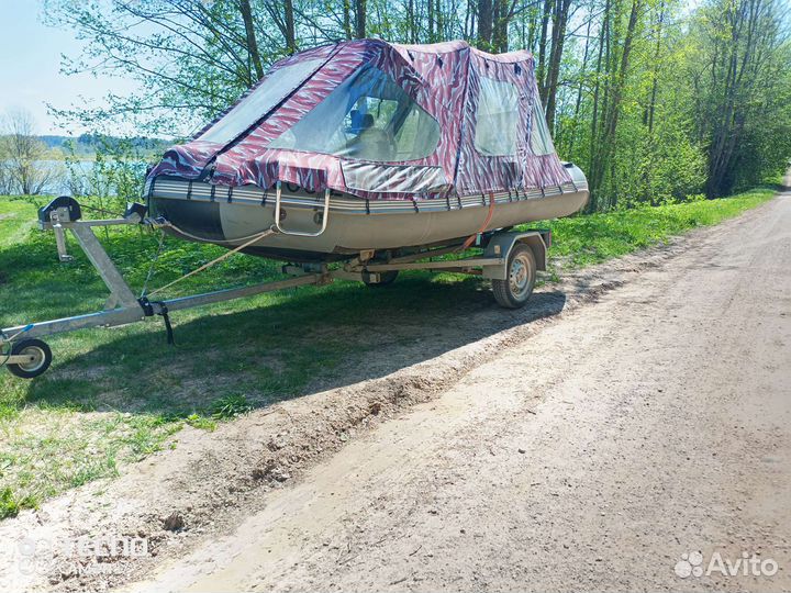 Лодка + мотор Yamaha 30 + прицеп