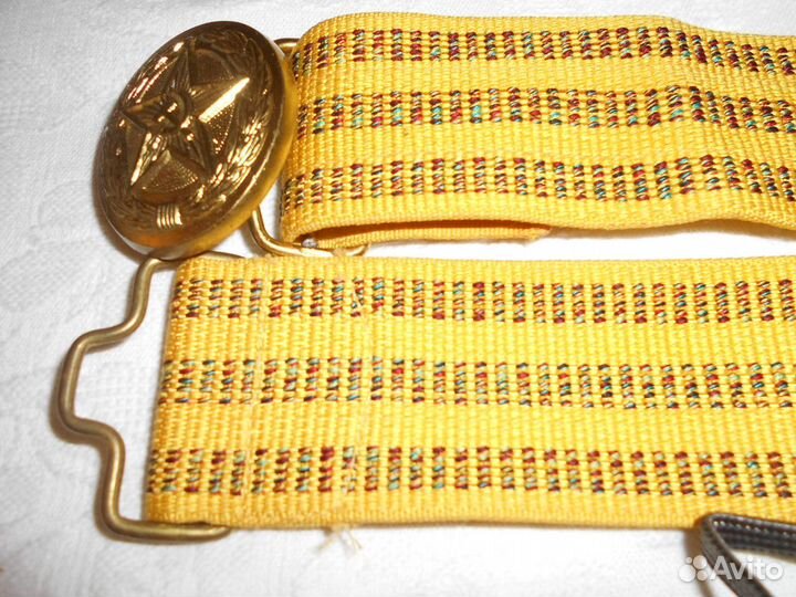 Ремень парадный офицерский. СССР. Новый