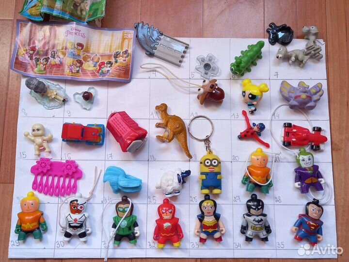 Киндер-сюрприз, разные, единички