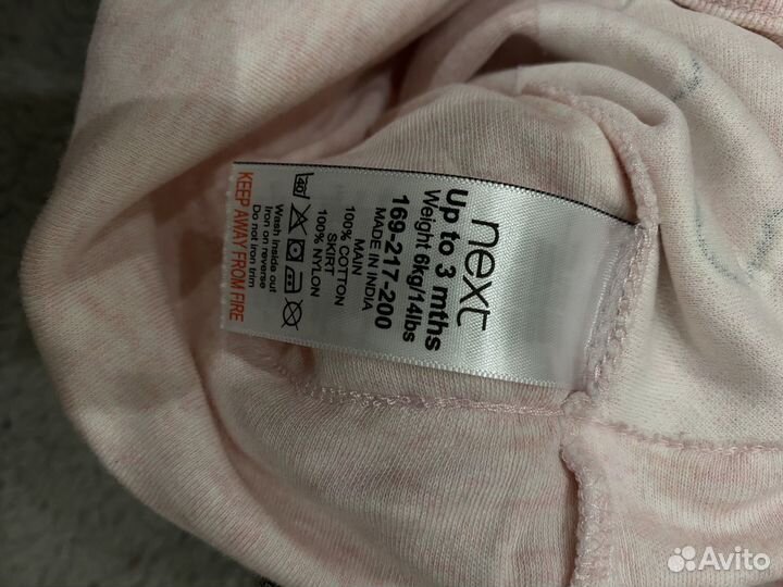 Платье боди для девочки