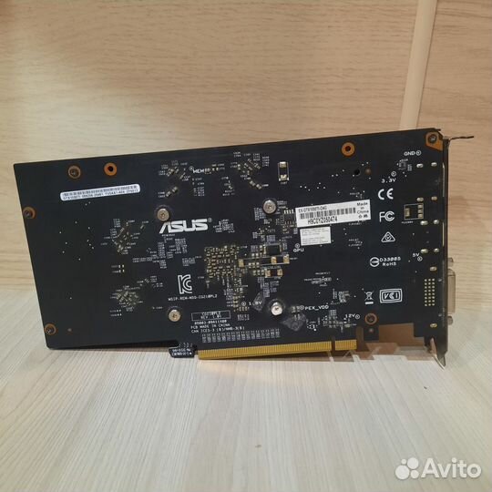 Видеокарта Asus GTX 1050 Ti Expedition OC 4 Gb